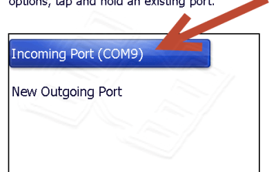 Missing Bluetooth Incoming Port (COM9)