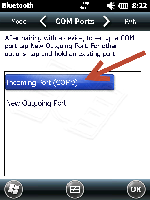 Missing Bluetooth Incoming Port (COM9)