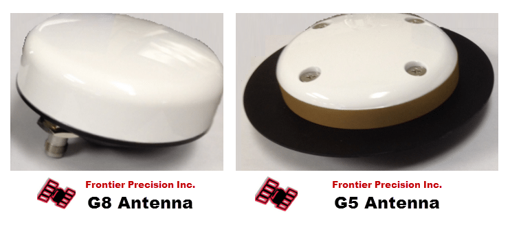 Frontier Precision G5 and G8 External GNSS Antennas