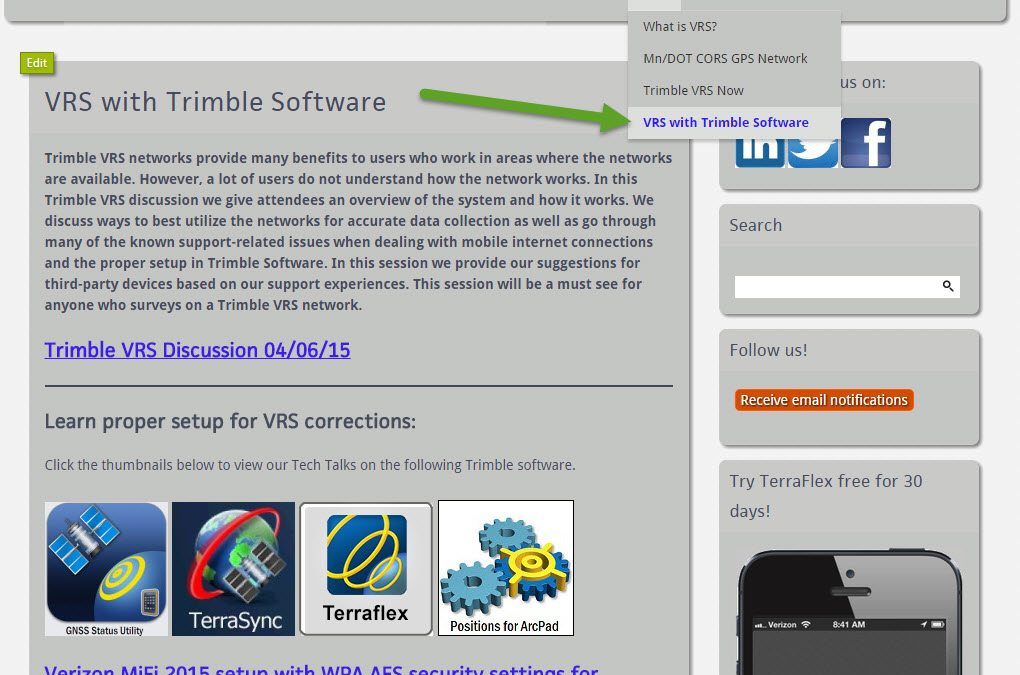 Trimble VRS Discussion Webinar Now Available