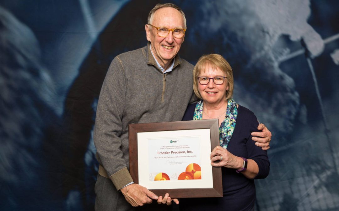 Frontier Precision Inc. receives Esri’s Cornerstone Partner award