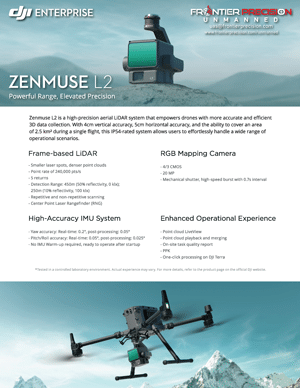 Frontier Precision DJI Zenmuse L2 Flyer 1