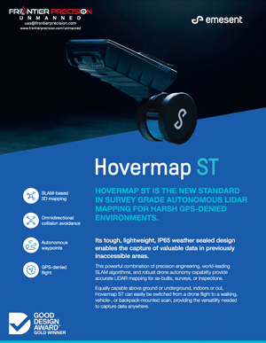 Frontier Precision Emesent Hovermap ST Flyer Page 1 1