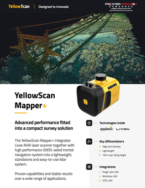 Frontier Precision YellowScan Mapper Flyer Page 1 1 1