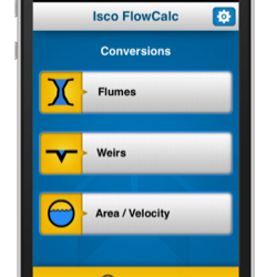 Flow Calculation App for iOS and Android