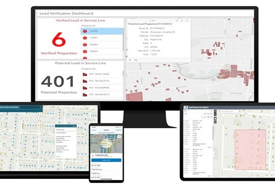 Lead Service Line Mapping in Esri ArcGIS