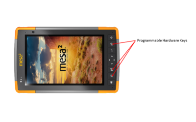 Programmable Hardware Keys on the Mesa 2 Rugged Tablet