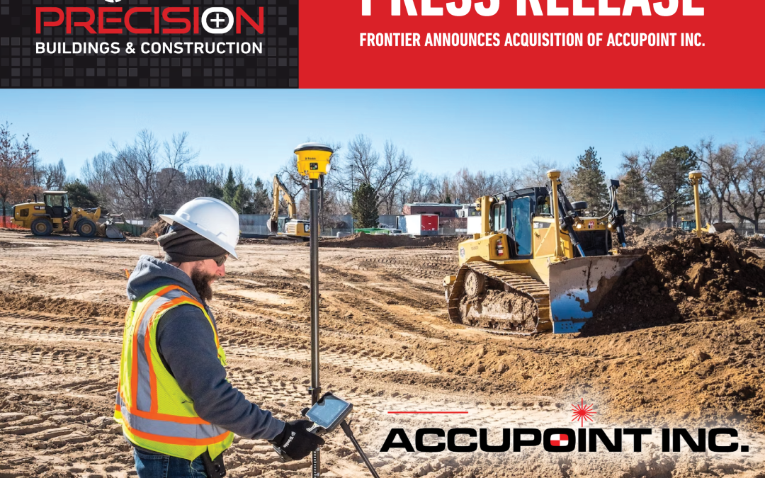 Frontier Precision Announces Acquisition of Accupoint Inc.