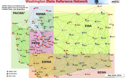 How to Choose a Single Base or VRS Subnet in Oregon or Washington to Receive Real Time Corrections for High Accuracy Mapping