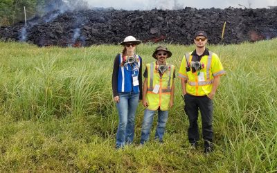 Frontier Precision Helps Map Kilauea Lava Flow