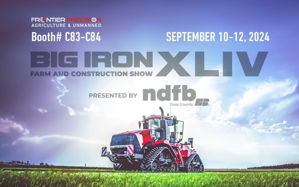 We’re exhibiting at the Big Iron XLIV Farm Show!