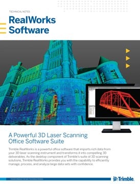 Frontier Precision Trimble RealWorks Software Technical Notes