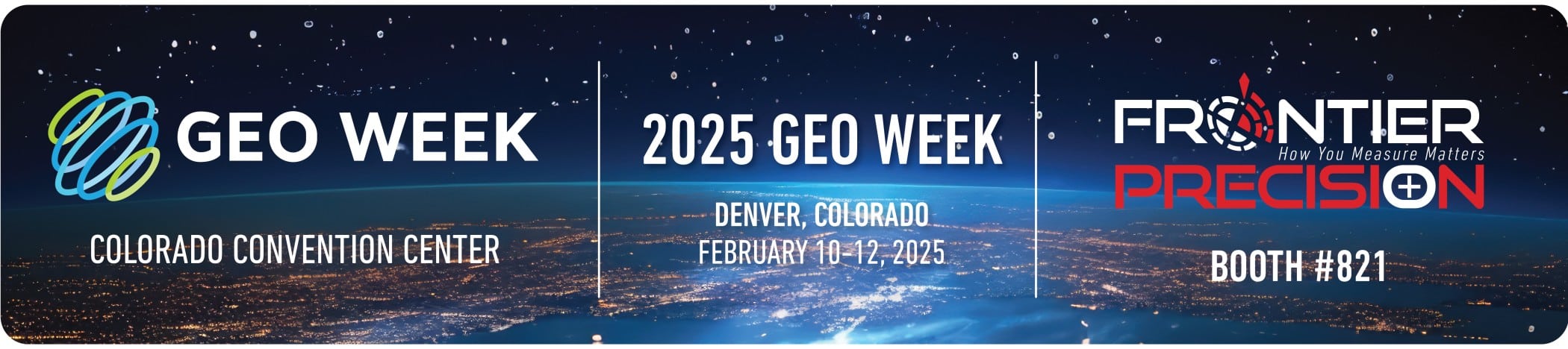 Geo Week 2025 Calendar Banner 2