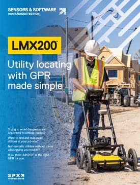 Frontier Precision Radiodetection LMX200 GPR Page 1