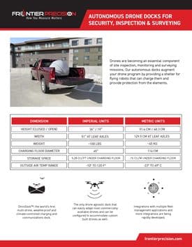 Frontier Precision OmniDock Standard Flyer Page 1