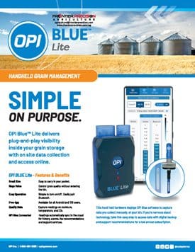 Frontier Precision OPI Blue Lite Flyer Page 1