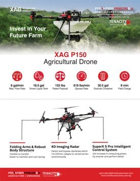 Frontier Precision XAG P150 Agricultural Drone Flyer