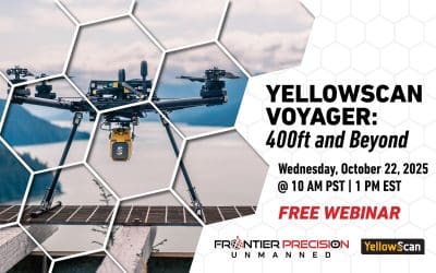 Yellowscan Voyager: 400ft and Beyond | Technology Webinar