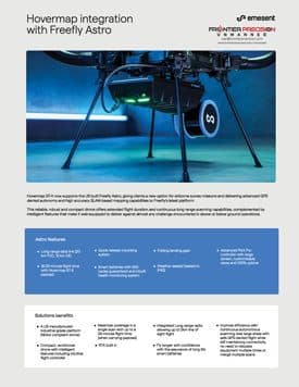Frontier Precision Emesent Hovermap ST X integration with Freefly Astro Page 1