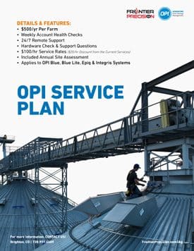 Frontier Precision OPI Service Plan Flyer