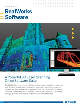 Frontier Precision Buildings Trimble RealWorks Software Technical Notes