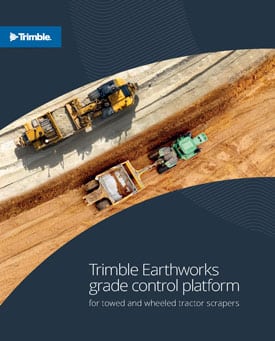 Frontier Precision Civil Construction Trimble Earthworks for Towed and Wheeled Tractor Scrapers Brochure