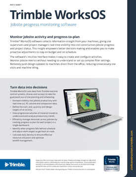Frontier Precision Civil Construction Trimble WorksOS Info Sheet