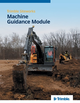 Frontier Precision Civil Construction Trimble Siteworks Machine Guidance Module Datasheet