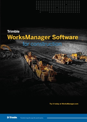 Frontier Precision Civil Construction Trimble WorksManager Software Brochure