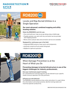 Frontier Precision Radiodetection Receivers Flyer