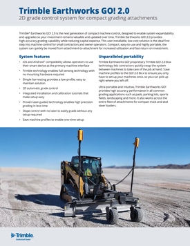 Trimble Earthworks GO 2.0