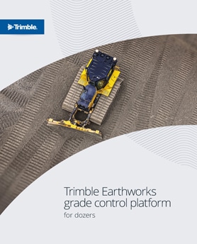 Frontier Precision Civil Construction Trimble Earthworks Grade Control Platform for Dozers Brochure