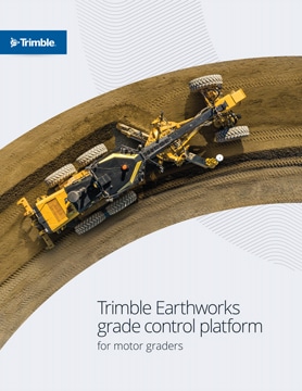 Frontier Precision Civil Construction Trimble Earthworks Grade Control Platform for Motor Graders Brochure