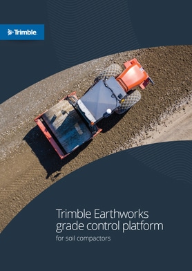 Frontier Precision Civil Construction Trimble Earthworks Grade Control Platform for Soil Compactors Brochure