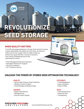 Frontier Precision Agriculture OPI Soybean Storage Optimization