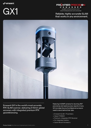 Frontier Precision Emesent GX1 Brochure Page 1