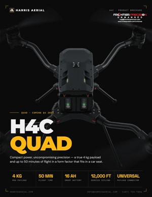 Frontier Precision Harris Aerial H4C Quad Brochure