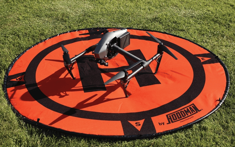 how to make drone landing pad