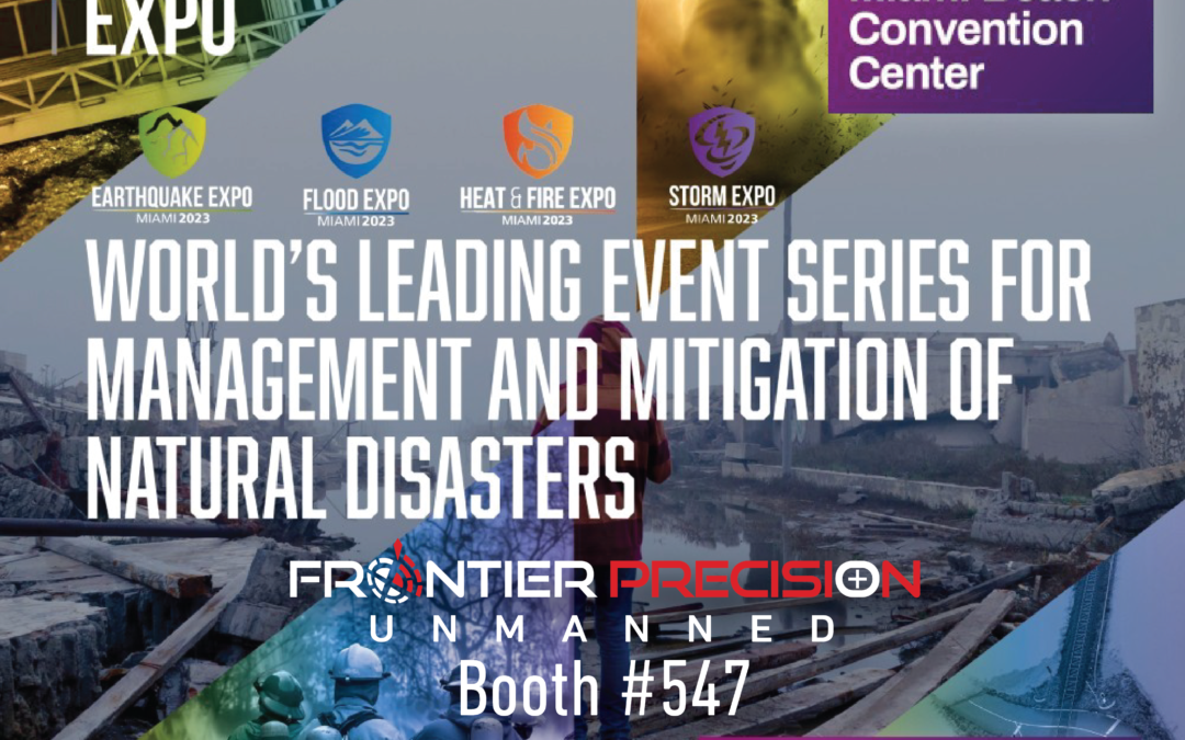 WE’RE EXHIBITING AT NATURAL DISASTERS EXPO!