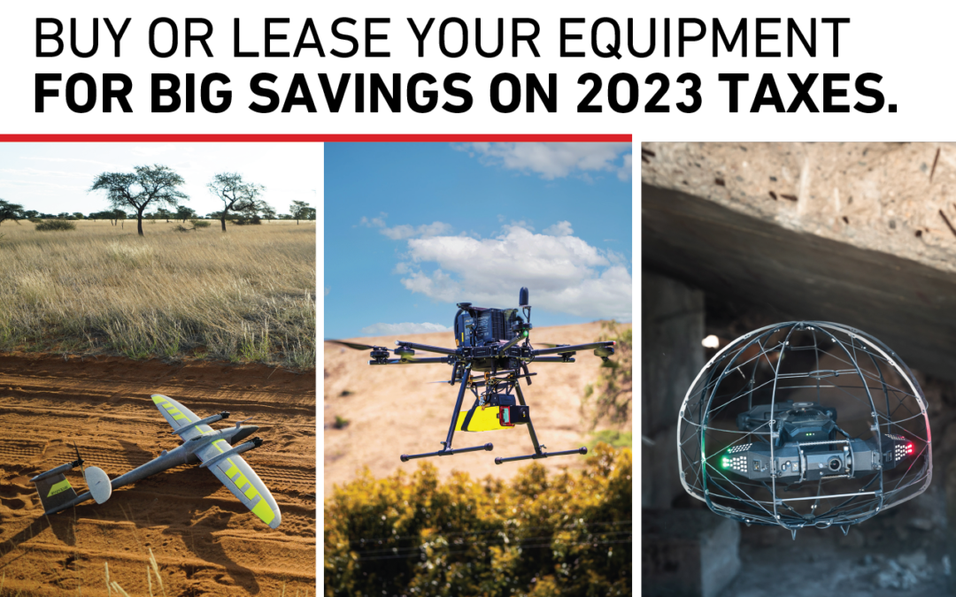Act Now for 2023 Tax Savings-UAS Unmanned